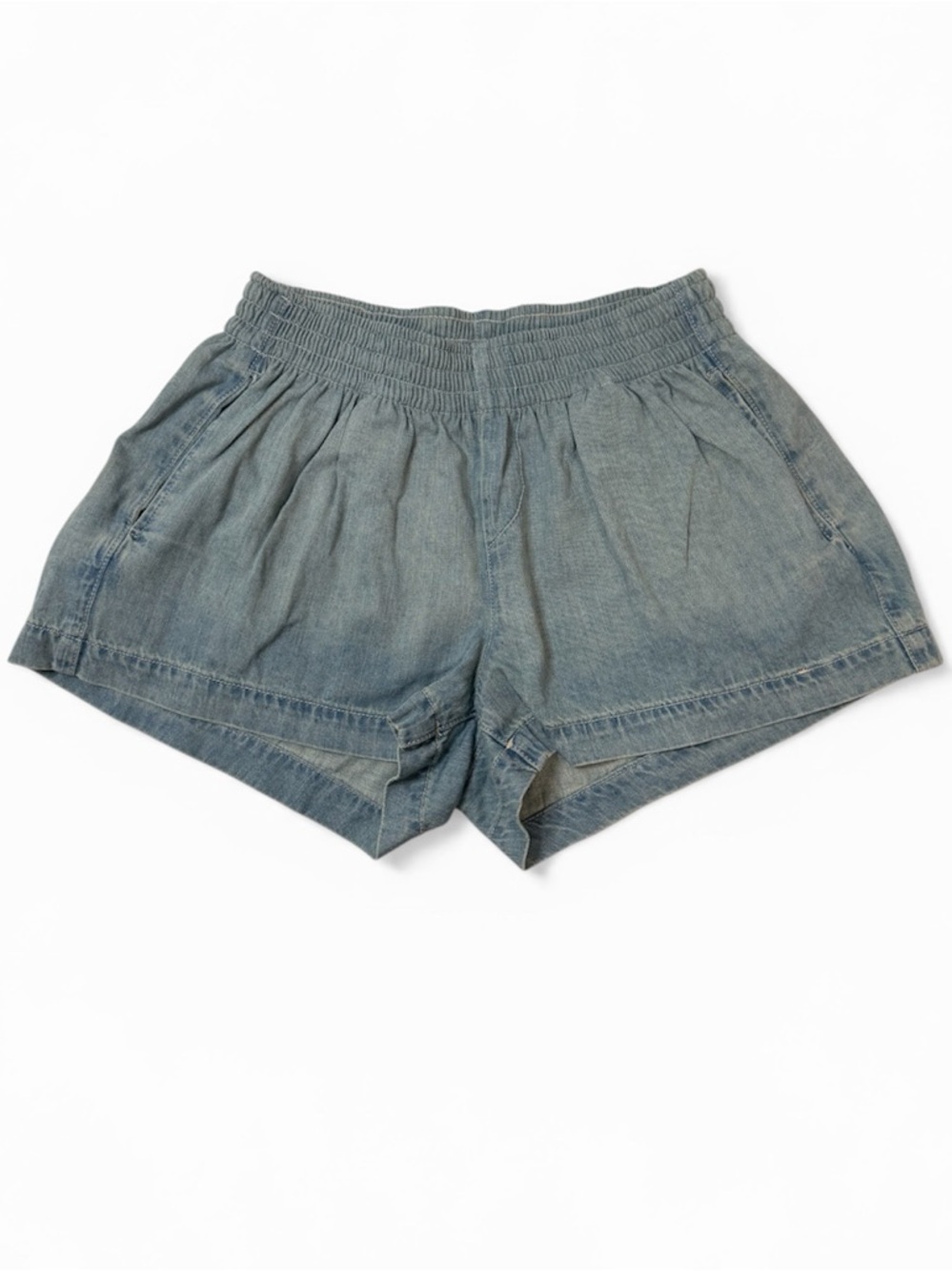 Rag & Bone Elastic Waist Denim Jean Shorts - Perfect - Pajama Style